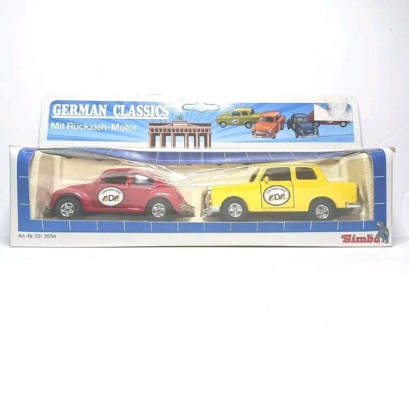 1979 VW Beetle Diecast 3 Oktober 1990Simba Friction Cars Celebrating Germany